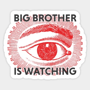 Big Brother is watching Sticker